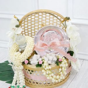 กระเช้าหวายชุดสวัสดีปีใหม่