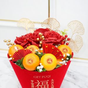 ถังส้มกำมะหยี่  (ส้ม12ลูก)